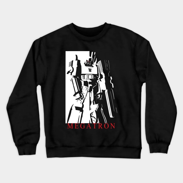 Megatron Crewneck Sweatshirt by Uniq_Designs